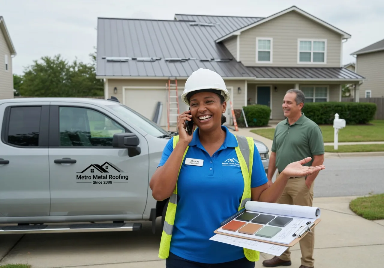 Storm Damage Metal Roof Repair in New Brockton, AL